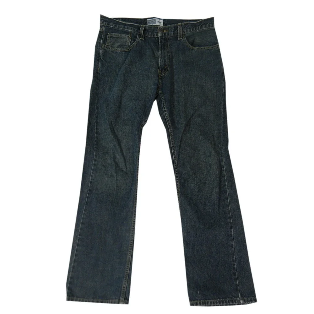 Levi's Signature Series jeans Mens 36 x 32 blue relaxed fit Straight denim pants